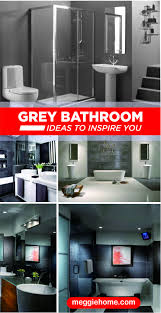 By employing design elements and storage solutions in strategic ways, you can create an attractive small bathroom with big impact. 750 Grey Bathroom Ideas Grey Bathrooms Tile Bathroom Bathroom Decor