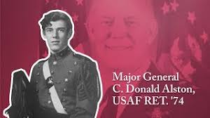 Major C. Donald Alston USAF RET. '74