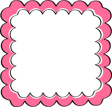 Pink Scalloped Frame Free Clip Art Frames Free Clip Art Frame Clipart Borders And Frames