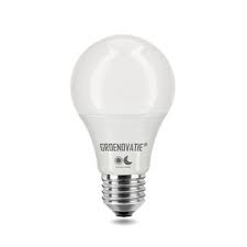 e27 led lamp 5w warm wit schemersensor automatisch schakelen