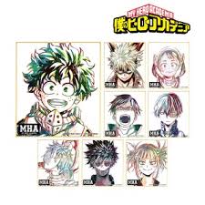 I hope you enjoy my art supplies video! My Hero Academia Trading Ani Art Mini Colored Paper Vol 2 Set Of 8 Anime Toy Hobbysearch Anime Goods Store