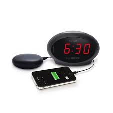 Loud alarm clock with bed shaker, vibrating alarm clock for heavy sleepers, 7 large display, dual alarm clock, usb charger, snooze, dimmable and battery backup, digital clock bedroom bedside home. 18 Best Alarm Clock Bed Shaker Ideas Alarm Clock Alarm Clock
