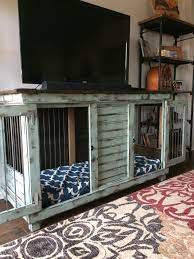 Double Dog Kennel Perfect For An Entry Table Tv Stand Laundry Folding Table Mud Room Table Or Even Kit Dog Crate Furniture Diy Dog Crate Luxury Dog Kennels