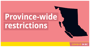 All individuals living in the state of california are currently ordered to stay home or at their place of residence, except for permitted work. Province Wide Restrictions Province Of British Columbia