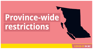 If you receive an email from uhs requiring you to be tested, you should follow the procedures below. Province Wide Restrictions Province Of British Columbia