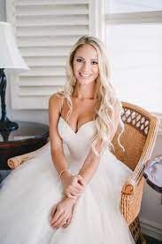 Long Blonde Waves California Bride Soft Bridal Curls Vitaly M Photography Long Hair Wedding Styles Blonde Bride Bride Hair Down