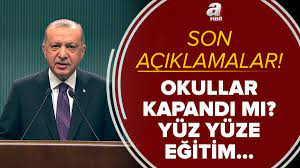 Milli eğitim bakanı ziya selçuk, okulların ne zaman açılacağı konusunda önemli değerlendirmelerde bulundu. Son Dakika Okullar Kapandi Mi Ilkokul Ortaokul Liselerde Yuz Yuze Egitim Bitti Mi 14 Nisan Okullar Tatil Mi