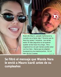 😱 WANDA NARA LE ESCRIBIÓ A ICARDI POR SU CUMPLE… Y ÉL LA DEJÓ EN VISTO 😱  🔴 A días de su cumpleaños número 31, Mauro Icardi recibió un mensaje de  Wanda