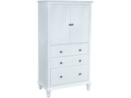 Safety is a top priority, clothing storage units are designed to meet the most current standard for stability, astm f 2057 (astm international) view all details. John Thomas Bedroom Armoire W 3 Drawers In Beach White Bd07 2033a Carol House Furniture