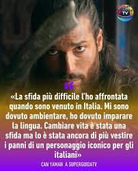 Repost Il Mondo delle Serie Tv #CanYaman racconta la sfida che ha  affrontato per interpretare al meglio il ruolo di #Sandokan