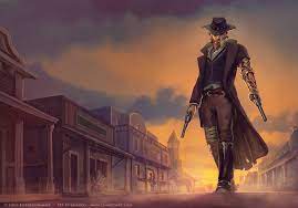 Human By Charro Art On Deviantart Western Gunslinger Art Steampunk Art Character Art