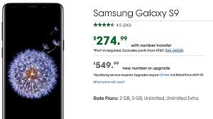 May 17, 2018 · in this video i test using cricket wireless on samsung galaxy s9, including sms, mms, lte data, and visual voicemail.⬇︎show more⬇︎buy galaxy s9 unlocked from. Cricket Has A Great Deal On The Samsung Galaxy S9 Pay 275 When You Port Over Your Number Phonearena
