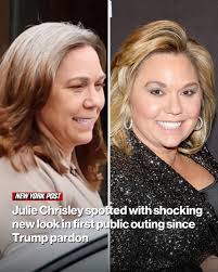 Julie Chrisley was seen in public for the first time with a shocking new  look. The “Chrisley Knows Best” matriarch stepped out for her first outing  since being pardoned by President Trump.
