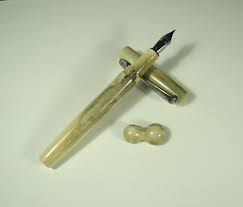 Image result for mammoth bone inlay fountain pen