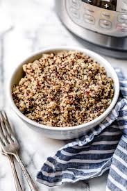 It's the latest craze that's taking over kitchens everywhere and we've got your recipe needs covered right here! How To Make Perfect Quinoa In The Instant Pot Skinnytaste