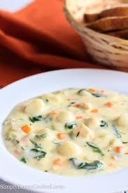 Simmer soup for about 20 minutes or until the soup thickens. Chicken Gnocchi Soup Simply Home Cooked Chicken Gnocchi Soup Olive Garden Olive Garden Chicken Gnocchi Gnocchi Soup