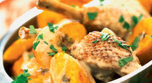 Poulet Au Lait De Coco Et Bananes Plantain Savoureux Recette Banane Plantain Poulet Lait De Coco Recette Poulet Coco