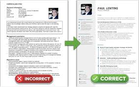 How To Create A Professional Resume Cv 6 Common Mistakes In Resume Cv Template Writing A Cv Cv Design Template