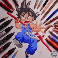 Dibujo De Goku Nino Bola De Dragon Mi Esbozo En Un Pozo Luego de haber visto algunas imágenes de goku, ahora te compartimos algunos dibujos para colorear de las transformaciones de este personaje. dibujo de goku nino bola de dragon