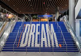 The Concept Of The Conference Dream Was About Creating A Powerful Call To Action Wi Environmental Graphics Environmental Graphic Design Environmental Design