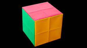 How To Make Paper Cube Very Easy Way !!! Paper Cube Tutorial - Youtube