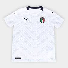 Escudo e camiseta seleção itália de futebol. Camisa Selecao Italia Infantil Away 20 21 S NÂº Torcedor Puma Camisa De Time Magazine Luiza