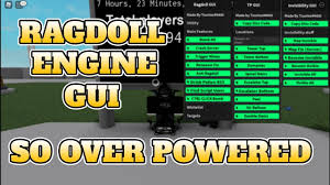 As well as flying, super jump, wall hacks, unlimited money and other useful features in a wide variety of games. New Ragdoll Engine Gui Ragdoll Engine Hacks Not Patched Ragdoll Engine Roblox Youtube I 2021