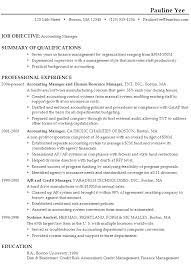 How to add an objective or headline. Resume Accounting Manager Teacher Resume Examples Resume Objective Statement Job Resume Examples