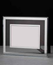 Portafoto In Cristallo E Argento Mida Cm 13x18 Mida Argenti Cornici Portafoto Bomboniere