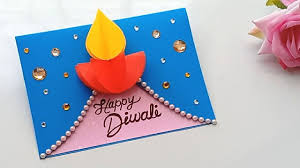 As with all my printables so far, i truly hope your kids enjoy them and learn through this creative play. Diwali Card Handmade Easy Diwali Card Tutorial Youtube