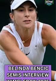 Belinda Bencic's Thoughts