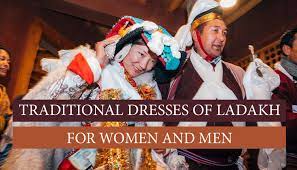 Women wear a similar robe to the 'goucha' that is called a 'kuntop'. Traditional Dresses Of Ladakh For Women And Men
