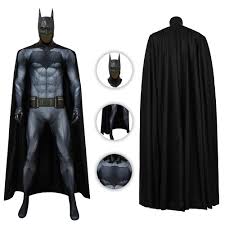 Suit up as gotham's protector in this officially licensed deluxe costume! Batman Costume Batman V Superman Dawn Of Justice Cosplay Bruce Wayne Full Set Movie Tv Costumes Aliexpress