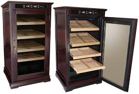Thermostat controlled system to turn on at 88° f and off at 81° f only when needed. Redford Climate Controlled Cabinet