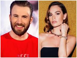 Actress on downton abbey @downtonabbey & cinderella @cinderellamovie. Chris Evans Lily James Spotted Together In London