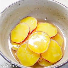 さつまいも レモン 煮 はちみつ