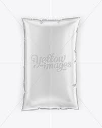 Milk Sachet Mockup Top View In Bag Sack Mockups On Yellow Images Object Mockups Mockup Free Psd Psd Template Free Mockup