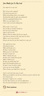 You Made Love To My Soul Poem By Maite Lemekwane