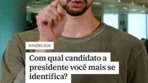 Com qual candidato a presidente você mais se identifica?