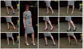 I just wasn't sure, it is a black based dress with white lilies. What Colour Shoes With A Black White Dress Fake Fabulous