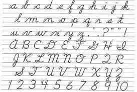 Students look at each sample letter and copy it neatly on the lines. 10 Best Images Of Upper And Lower Case Worksheets Letter Cursive Alphabet Cursive Alphabet Printable Cursive