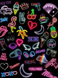 Lockscreen Neon Papel De Parede Com Citacoes Papel De Parede Colorido Papel De Parede Legal