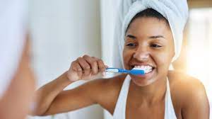 Water not only rinses the coffee off the teeth, it helps to restore the flow of saliva after consumption. The Best Time To Brush Your Teeth In The Morning According To Dentists Mental Floss