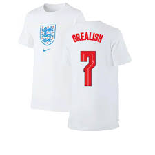 Grealish's highlight of the prestigious tournament in southern france came when he grabbed a couple of goals in a big win against guinea and that was enough southgate left the mu21s to take over the senior reigns a few months later and grealish remained around the squad under aidy boothroyd, who. 2020 2021 England Nike Evergreen Crest Tee White Grealish 7 Cd0788 100 213594 44 26 Teamzo Com