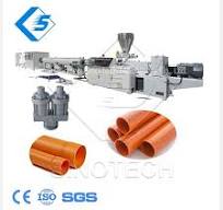 plastic PVC electrical conduit pipe making machine from ...