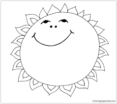 Be strong and kick ass. Cute Sun Coloring Pages Nature Seasons Coloring Pages Coloring Pages For Kids And Adults