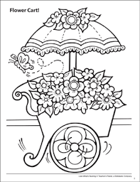 600x776 horse carriage in middle ages coloring page color luna. Cmgamm Printable Color Page Flower