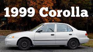 Compare prices of all toyota corolla's sold on carsguide over the last 6 months. Regular Car Reviews 1999 Toyota Corolla Ce Youtube