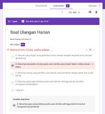 Dapatkan layanan ujian online gratis (computer based test) untuk sekolah, kampus atau instansi anda secara gratis! Cara Membuat Soal Ujian Dan Jawaban Online Dengan Google Formulir Cariduit Dot