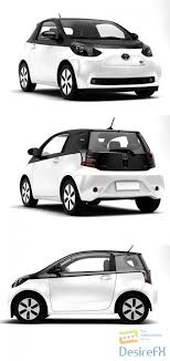 Download Toyota Iq Ev 3d Model Desirefx Com Toyota 3d Model Model